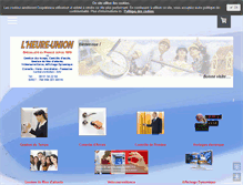 Tablet Screenshot of lheure-union.net
